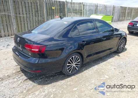 2016 Volkswagen Jetta 1.8T Sport from USA, damaged, VIN 3VWD17AJ2GM232702